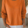 womens-autumn-solid-color-casual-pullover-sweater