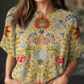 womens-vintage-floral-art-print-casual-crew-neck-short-sleeve-knitted-sweater-n4qn