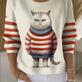 funny-cat-art-print-knit-pullover-sweater-lyby