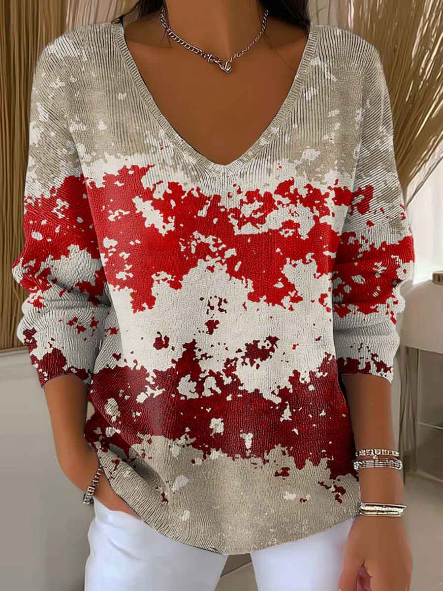 womens-contrast-color-abstract-artwork-colorful-casual-print-pullover-sweater