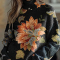 womens-retro-ethnic-art-flowers-print-knit-turtleneck-pullover-sweater-81io