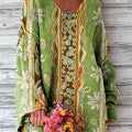 womens-vintage-ethnic-floral-geometric-stripe-art-print-casual-pullover-sweater