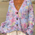 womens-vintage-floral-art-print-casual-pullover-sweater-54dp