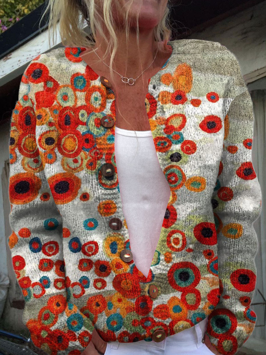vintage-abstract-geometry-art-print-buttoned-cardigan-sweater