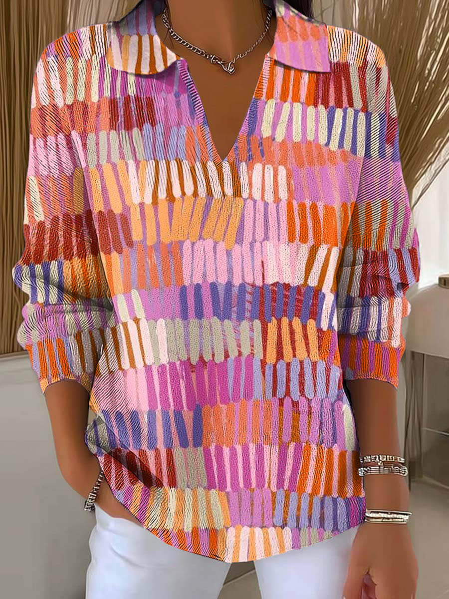 womens-abstract-pattern-art-printed-casual-sweater