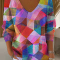 womens-vintage-abstract-geometry-art-print-casual-pullover-sweater-k5fk