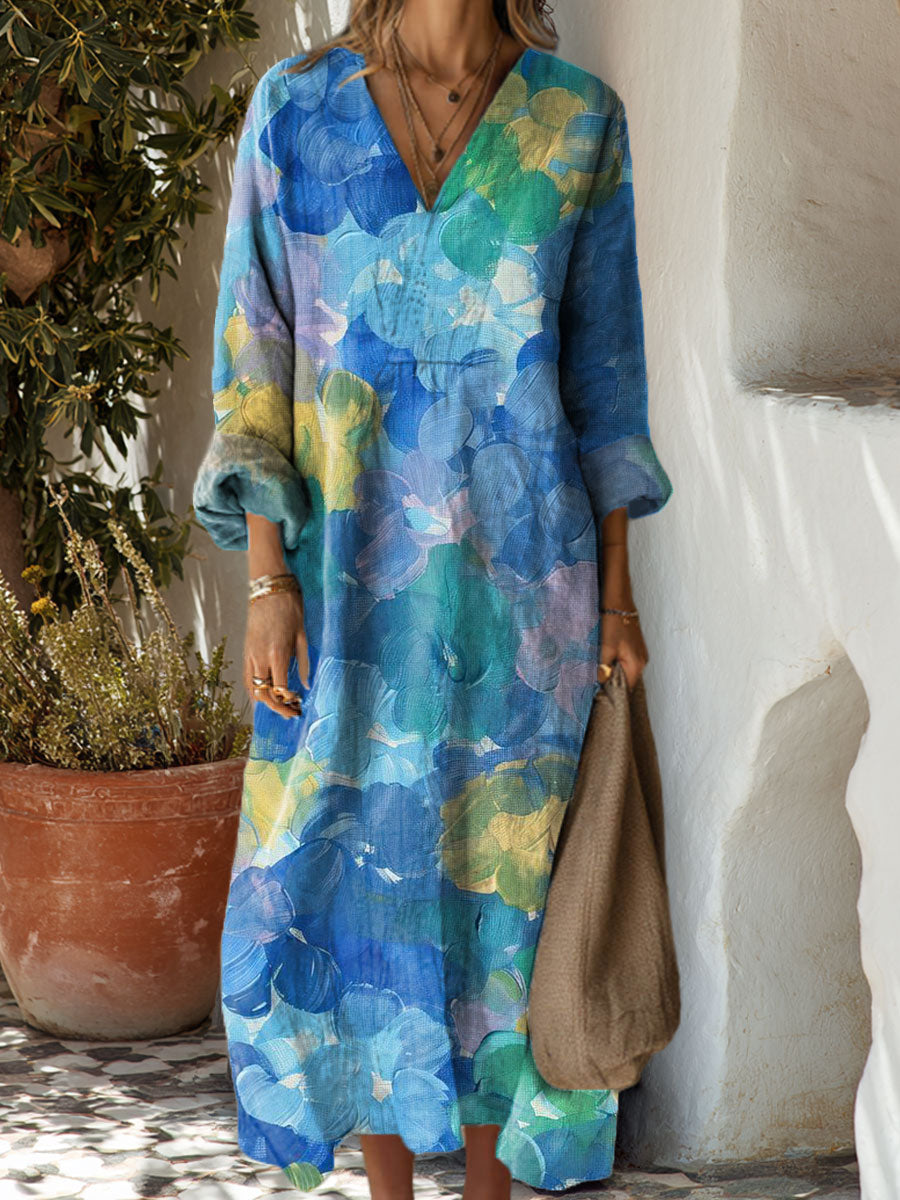 Women's Flowers Art Casual Print Dress