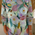womens-concentrate-flowers-art-print-casual-pullover-sweater