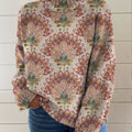 womens-vintage-ethnic-art-flower-print-knit-turtleneck-pullover-sweater-weef