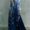 Women's Vintage Floral Art Elegant Romantic Casual Vacation Maxi Dress