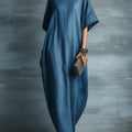 Women's Casual Simple Style Loose Denim Dress