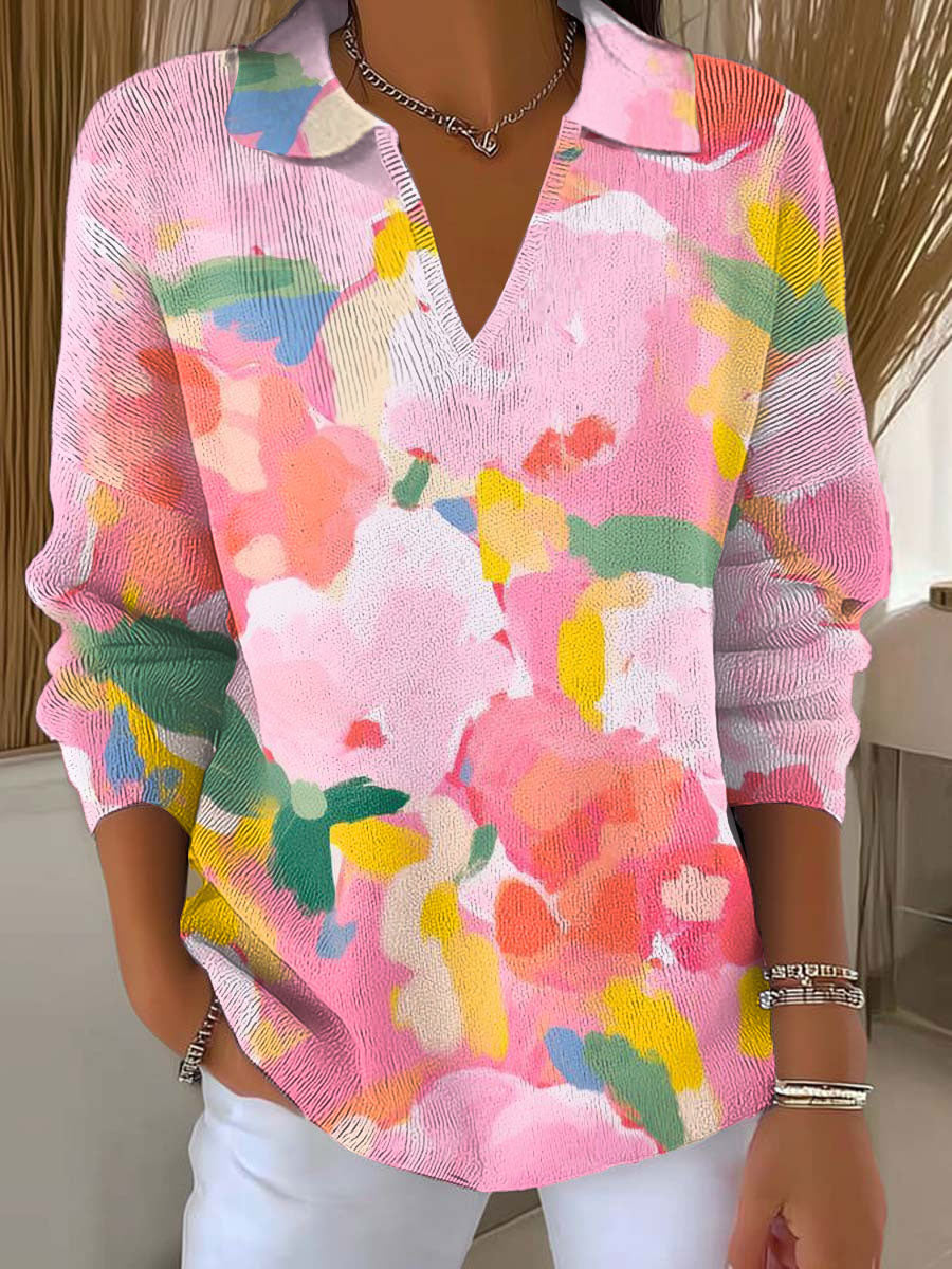 womens-vintage-flower-art-printed-casual-hooded-button-sweater-unk6