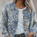 womens-vintage-floral-art-print-buttoned-cardigan-sweater-bwf8