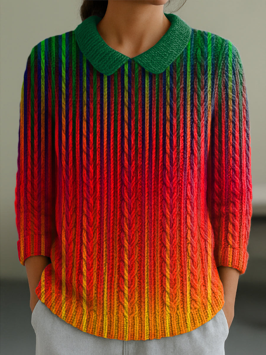 womens-casual-peter-pan-collar-3-4-sleeve-sweater-ryxx