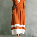 Women's Faux Two-piece Casual Short-sleeve Dress