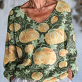 womens-cute-pumpkin-drawing-art-print-casual-pullover-sweater-e72b