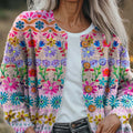 womens-vintage-floral-pattern-art-print-buttoned-cardigan-sweater-ee6n