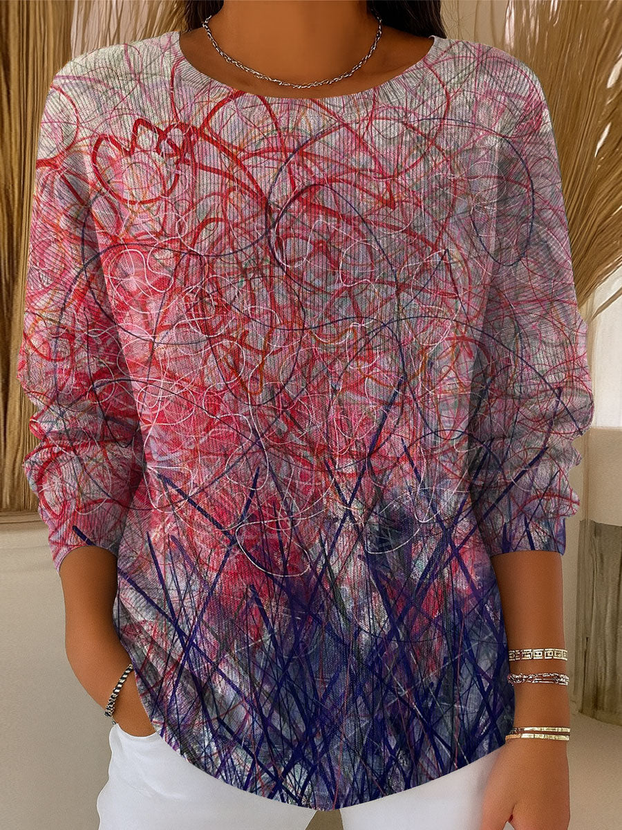 womens-geometry-abstract-colors-abstract-art-casual-pullover-sweater-hp1s