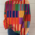 womens-retro-art-abstract-geometric-print-knit-turtleneck-pullover-sweater