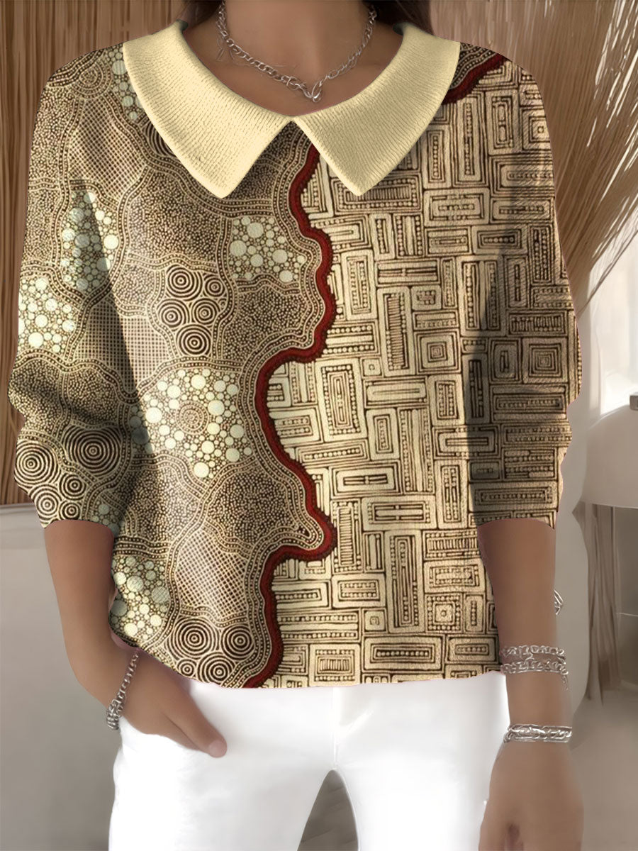 womens-vintage-flowers-casual-print-peter-pan-collar-3-4-sleeve-sweater