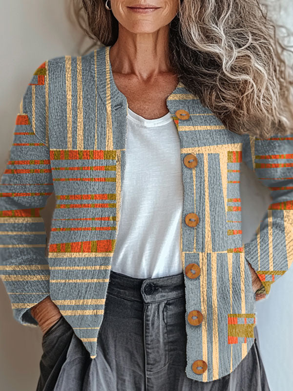 vintage-abstract-geometric-art-print-buttoned-cardigan-sweater-n2wb