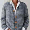 womens-vintage-floral-art-print-buttoned-cardigan-sweater-rm69