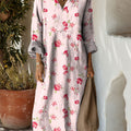 Women's Flowers Floral Art Casual Print Dress