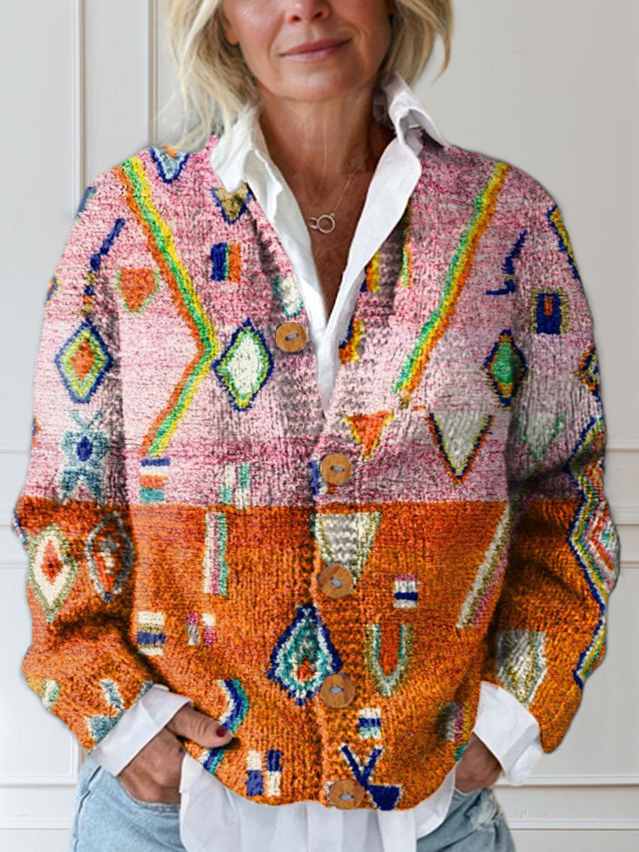 womens-vintage-pattern-art-print-buttoned-cardigan-sweater-v5rb