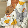 womens-vintage-chicken-flower-art-print-casual-pullover-sweater-2atf