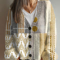 vintage-abstract-geometry-art-print-buttoned-v-neck-cardigan-sweater-tun4
