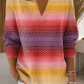 womens-gradient-pattern-art-printed-casual-sweater