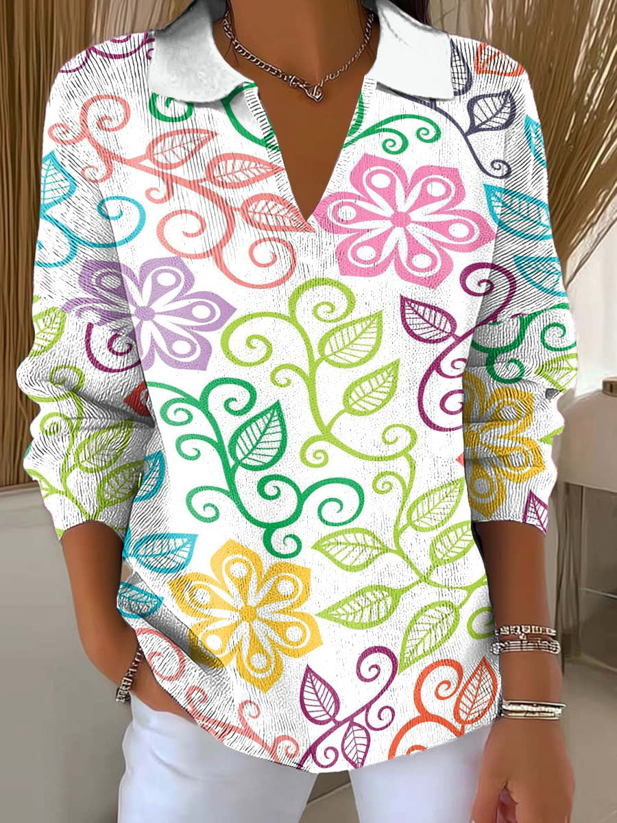 womens-colorful-hollow-flowers-and-plants-printed-casual-sweater