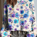womens-vintage-floral-pattern-art-print-casual-pullover-sweater-evjm