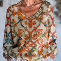 womens-beautiful-ethnic-floral-geometric-painting-art-print-casual-pullover-sweater