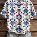 womens-floral-art-print-casual-crew-neck-short-sleeve-knitted-sweater-1610