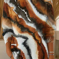 Women's Abstract Graffiti Painting Art Print Casual Pullover Sweater