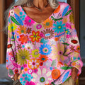 womens-beautiful-colorful-abstract-floral-painting-art-print-casual-pullover-sweater-1x9o