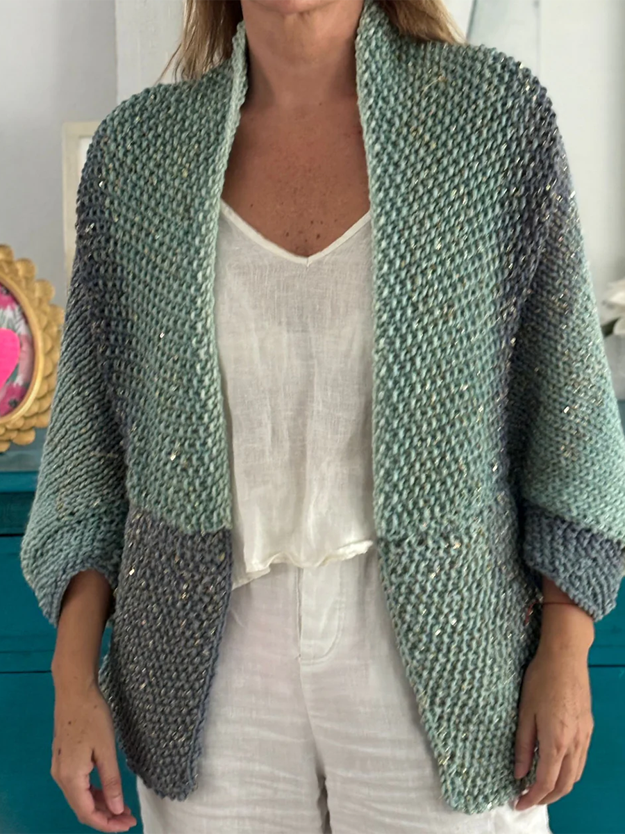 rainbow-striped-knit-cardigan-sweater