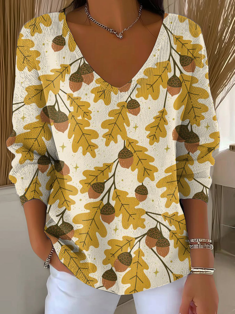 womens-vintage-autumn-hazelnut-painting-art-print-casual-pullover-sweater