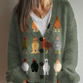 vintage-chicken-art-print-buttoned-v-neck-cardigan-sweater-3g4h