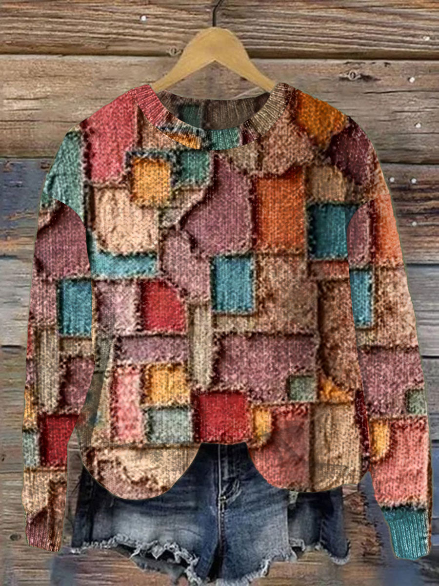 vintage-abstract-geometric-art-print-knit-pullover-sweater-h3f5