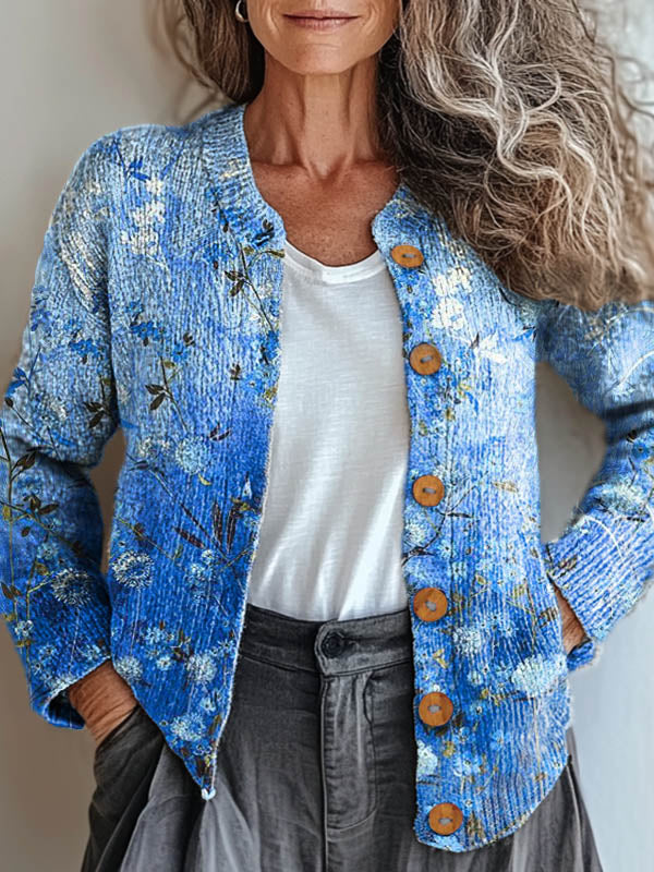 womens-vintage-floral-art-print-buttoned-cardigan-sweater-en7j