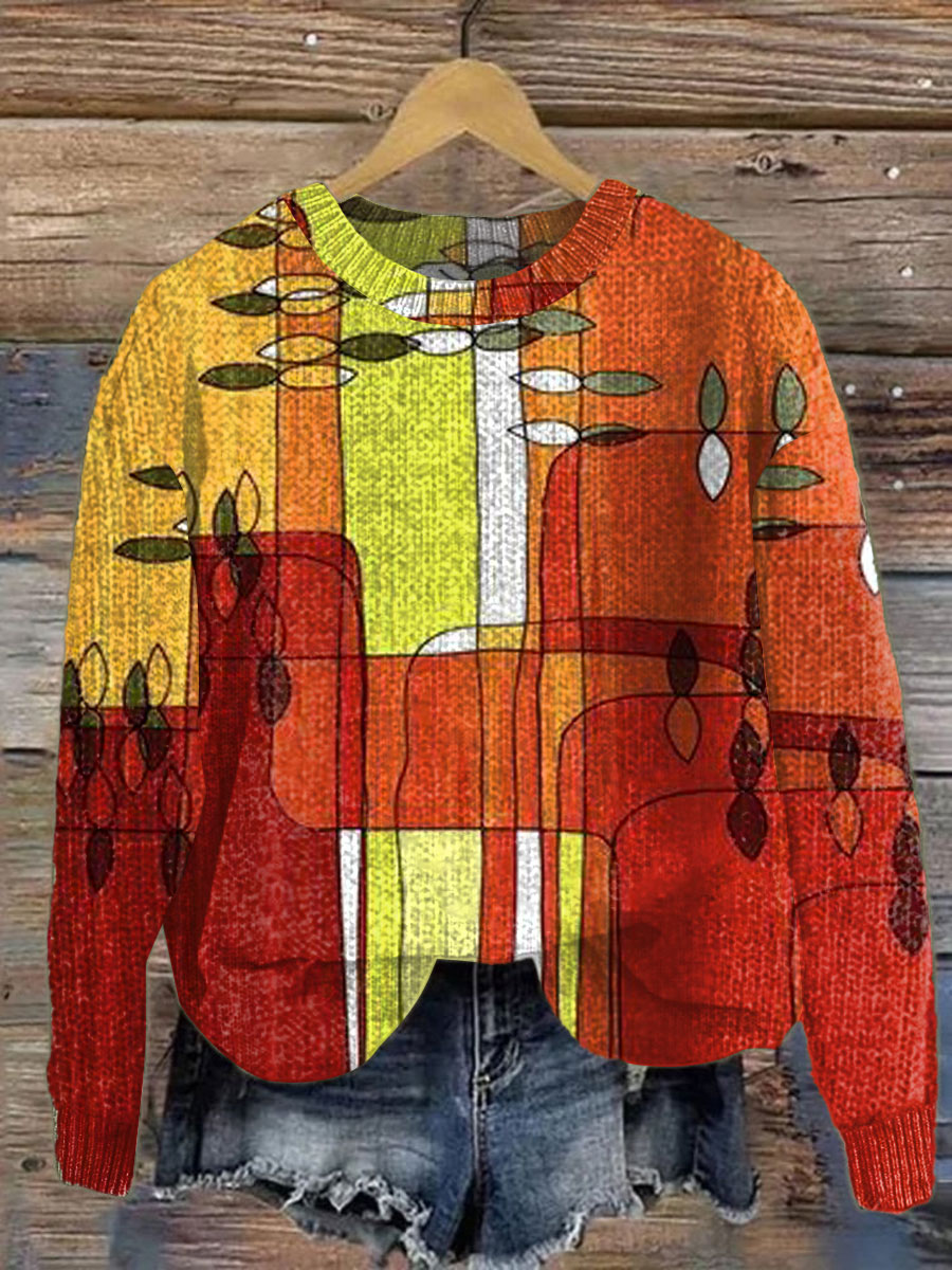 vintage-abstract-geometric-art-print-knit-pullover-sweater-ik7b