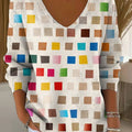womens-colorful-mosaic-abstract-casual-print-pullover-sweater
