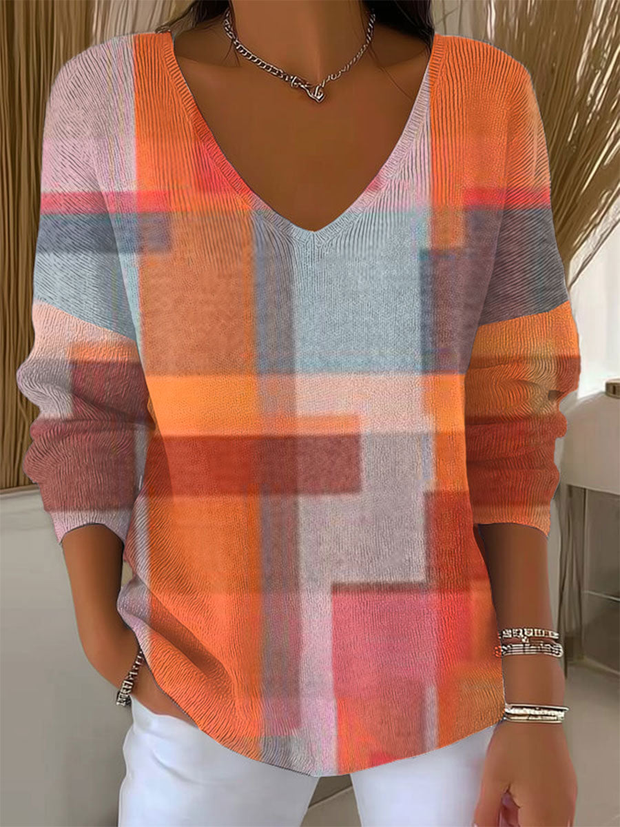 womens-vintage-abstract-geometry-art-print-casual-pullover-sweater-0r39