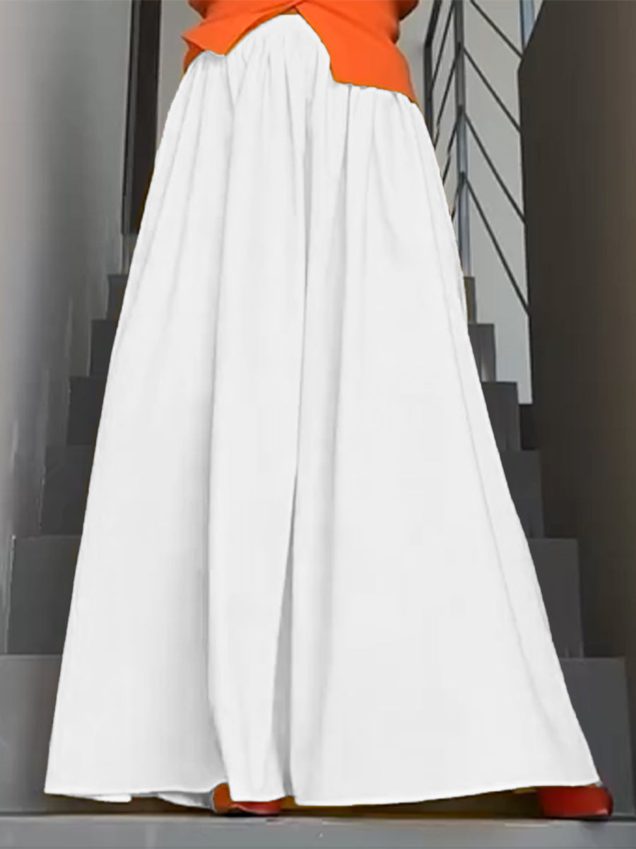 Women's 100% Cotton Casual Skirt