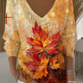 womens-vintage-maple-leaf-art-print-casual-pullover-sweater-fu4y