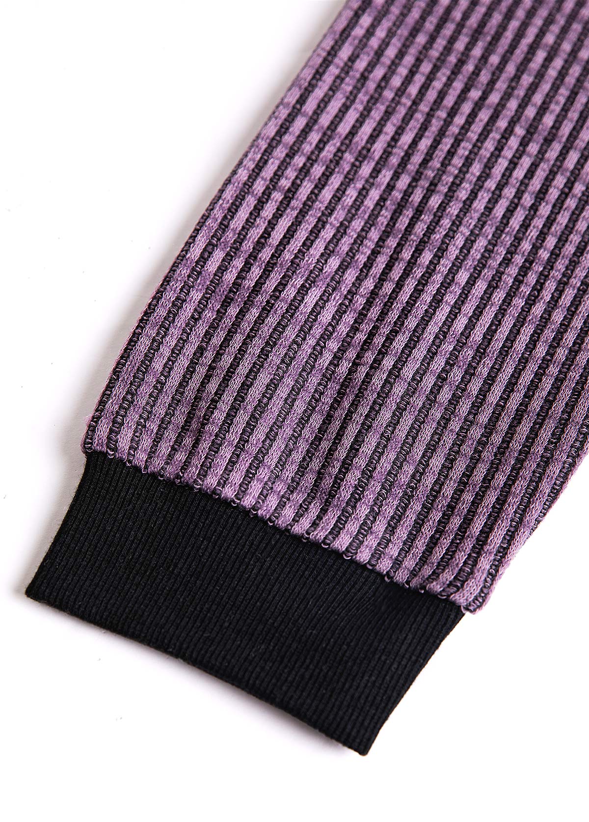 Dusty Purple Patchwork A Line Long Sleeve Dress