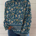 womens-vintage-ethnic-art-floral-print-knit-turtleneck-pullover-sweater
