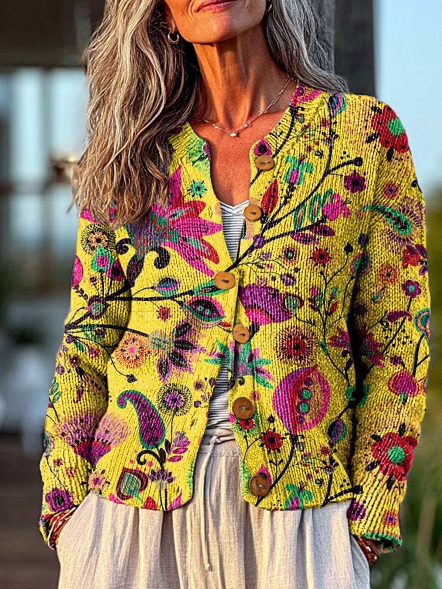 vintage-ethnic-floral-painting-art-print-buttoned-cardigan-sweater-6aak